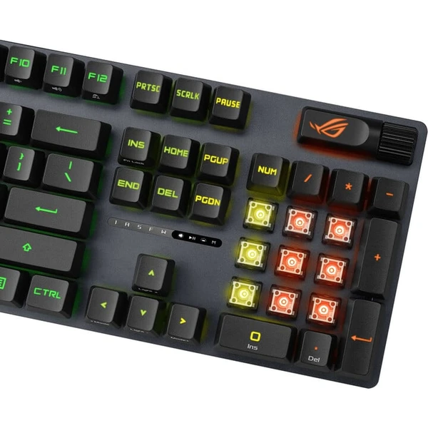 ASUS ROG Strix Scope II RX (ROG RX RED/PBT) herná klávesnica (US) čierna - Klávesnice - Obrázok M1C4000K01