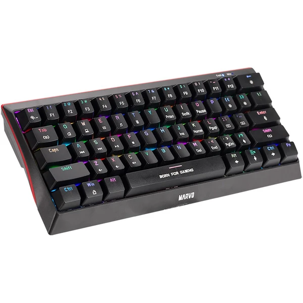 Marvo KG962G EN - R mechanická herná klávesnica TKL RGB (US) čierna - Klávesnice - Obrázok M1M7000N01