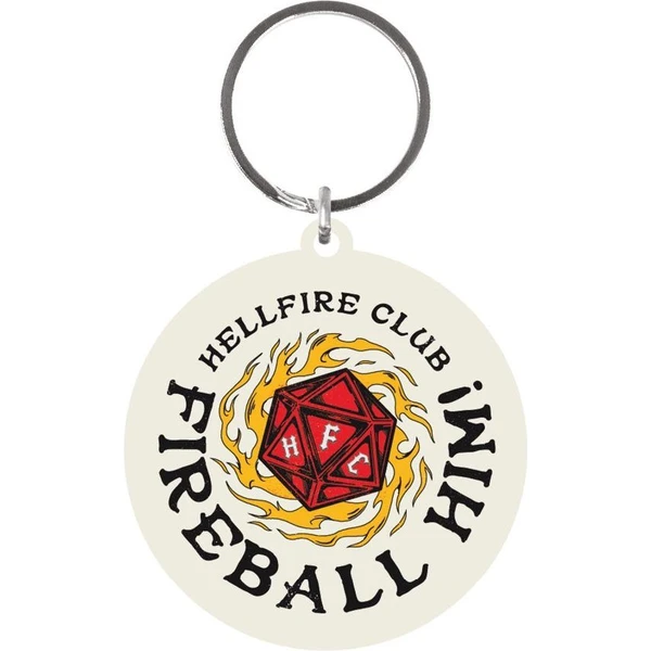 Kľúčenka gumová Stranger Things Fireball Him - Kľúčenky - Obrázok M1N5000601