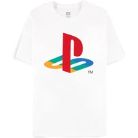 Tričko PlayStation - Logo Classic biele XL - Tričká