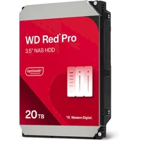WD RED Pro NAS WD201KFGX 20TB SATAIII/600 512 MB cache, 268 MB/s, CMR - Pevné disky