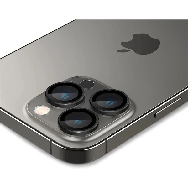 Spigen Glass TR EZ Fit Optik Pro skla iPhone 17-14 Pro/17-14 Pro Max čierna (2 ks) - Ochranné fólie a sklo - Obrázok M219000601
