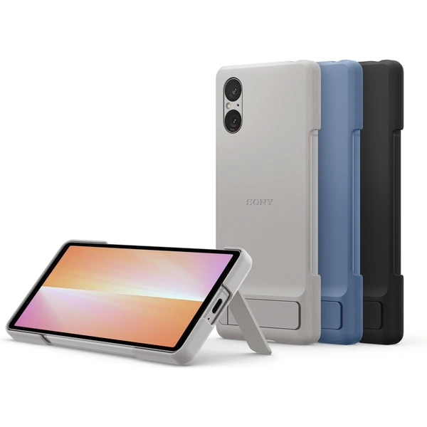 Sony Stand Cover kryt Xperia 5 V 5G čierny - Puzdra - Obrázok M21T100501