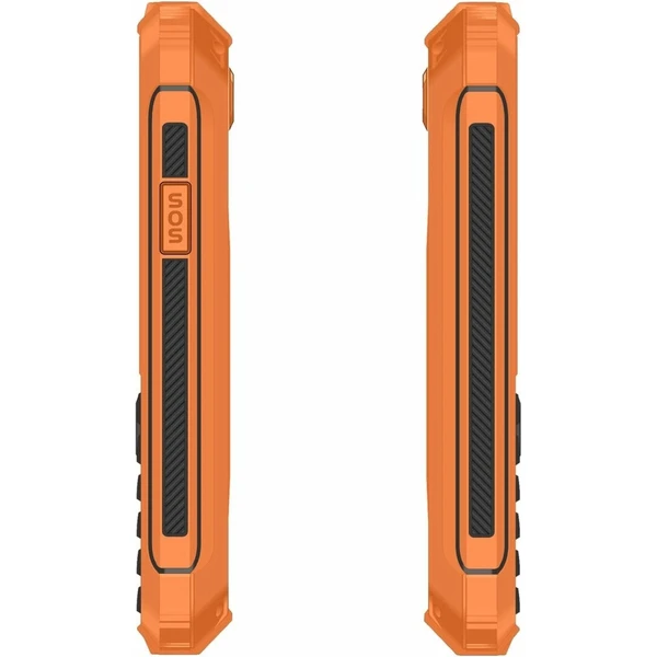 EVOLVEO StrongPhone Z6 vodotesný odolný Dual SIM telefón oranžový - Mobilné telefóny - Obrázok M23F000P01