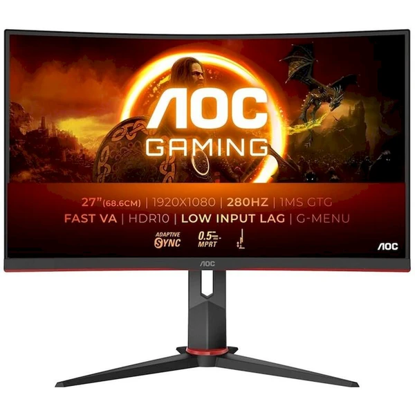 AOC Gaming C27G2Z3/BK herný monitor 27" - Monitory - Hlavný obrázok
