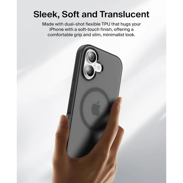 Belkin SheerForce Grip MagSafe kryt iPhone 17 ružový - Puzdra - Obrázok M2CN000K01