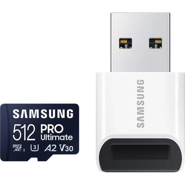 Samsung PRO Ultimate microSDXC 512GB + USB adaptér - Pamäťové karty - Hlavný obrázok