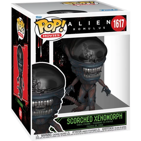 Funko POP! #1617 Super: Aliens Romulus - Scorched Xenomorph 15 cm - Funko POP! - Obrázok M2UC000N01