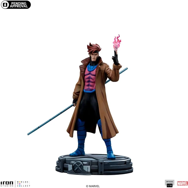 Soška Iron Studios Art Scale 1/10 Marvel: X-Men '97 - Gambit 23 cm - Sochy a sošky - Hlavný obrázok