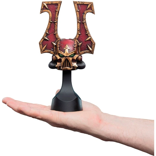Replika helmy Weta Workshop Warhammer (40K) - Khorne Berzerker Helm Miniature 20,2 cm - Repliky - Obrázok M32H000L01