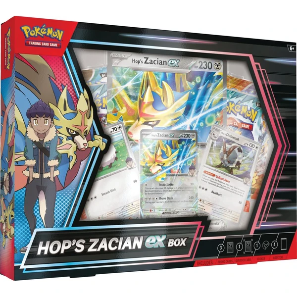 Pokémon TCG: Hop's Zacian ex Box - Pokémon karty - Hlavný obrázok
