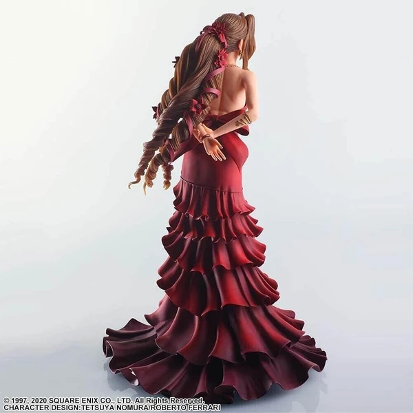 Soška Statické Arts Gallery Final Fantasy VII Remake - Aerith Gainsborough (Dress Ver.) 24 cm - Sochy a sošky - Obrázok M352000O01