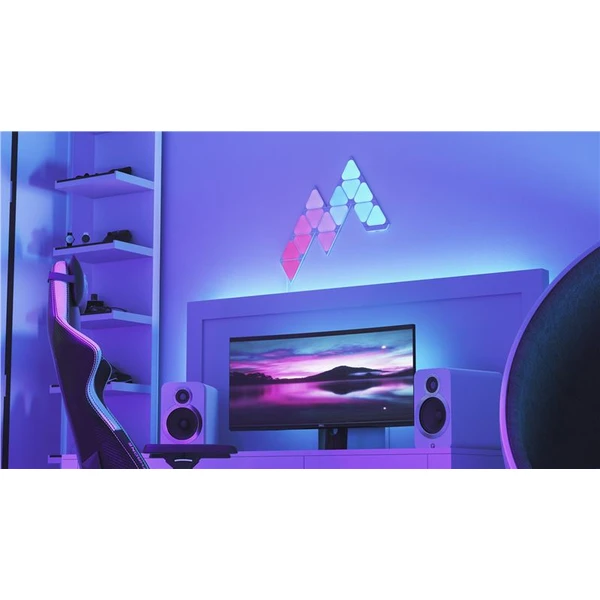 Nanoleaf Shapes Triangles Mini Expansion Pack (10 ks) inteligentné modulárne osvetlenie - Inteligentné osvetlenie - Obrázok M353000501