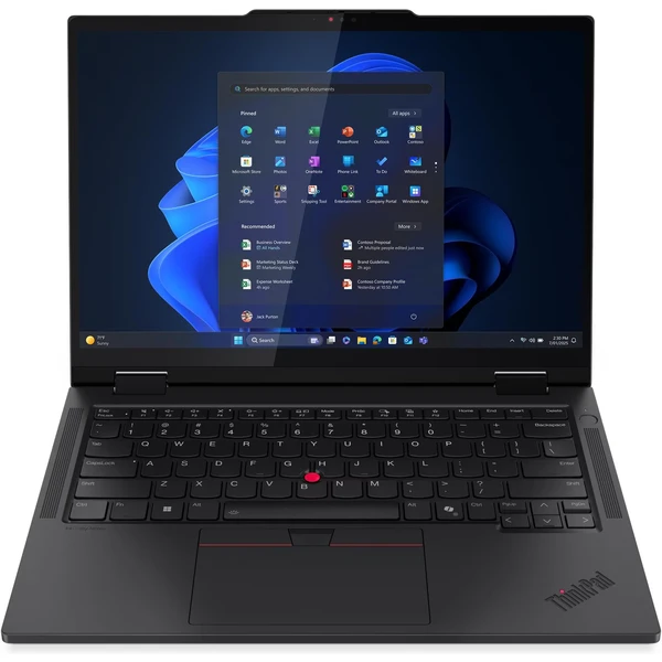 Lenovo ThinkPad T14s 2v1 Gen 1 (21R3001HCK) čierny - 3 roky záruky On-Site - Notebooky - Hlavný obrázok