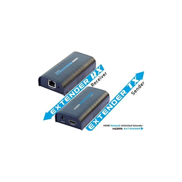 PremiumCord HDMI extender na 120m cez LAN, over IP - Ostatné - Hlavný obrázok