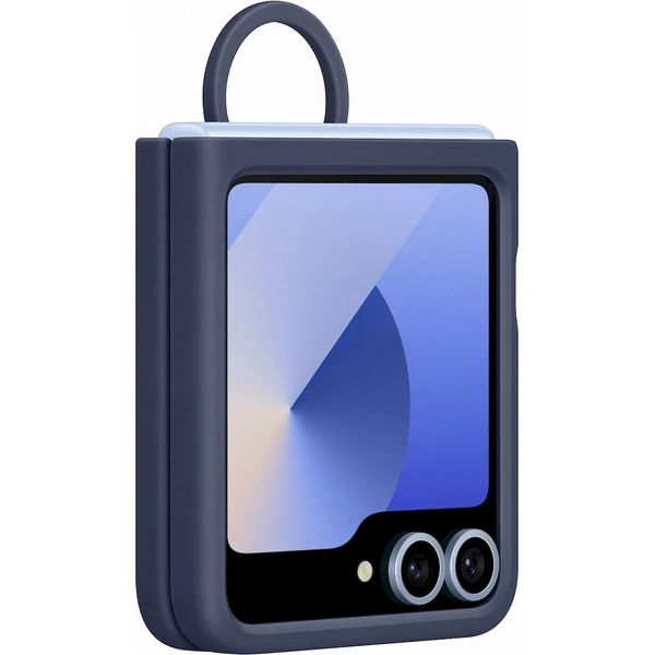 Samsung Silicone Case kryt Galaxy Z Flip6 námorne modrý - Puzdra - Obrázok M3E7000L01