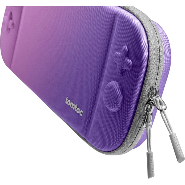 Tomtoc FancyCase cestovné puzdro pre Nintendo Switch 2 fialové - Puzdra - Obrázok M3JE000O01