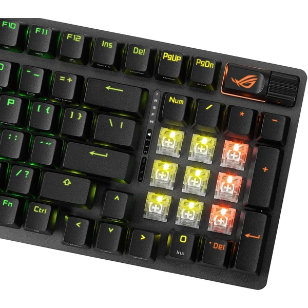 ASUS ROG Strix Scope II X herná klávesnica CZ/SK čierna - Klávesnice - Obrázok M3KE000K01