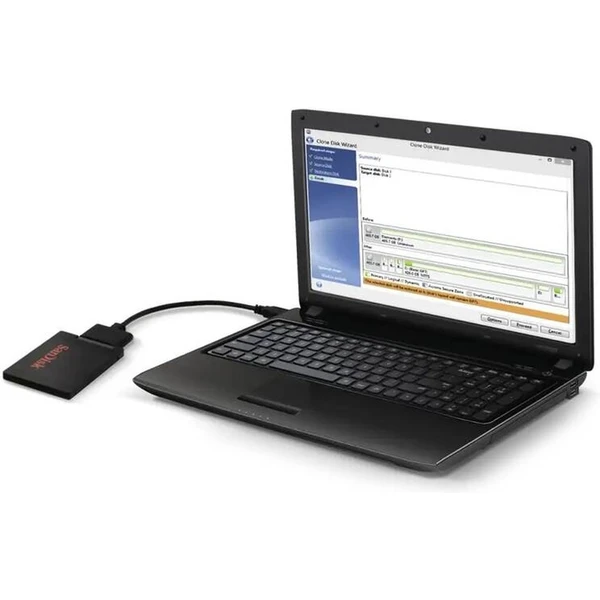 SanDisk Notebook Upgrade Kit SSD - Externé boxy - Obrázok M3N3000J01