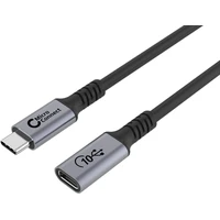 MicroConnect USB-C predlžovací kábel 100W USB 3.2 Gen 2x2 0,5m - Káble