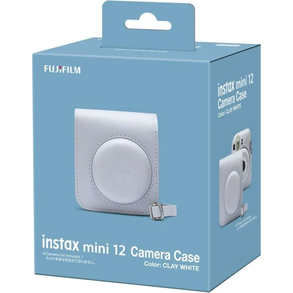 Fujifilm Instax mini 12 puzdro Clay White - Puzdra - Obrázok M3V1000L01