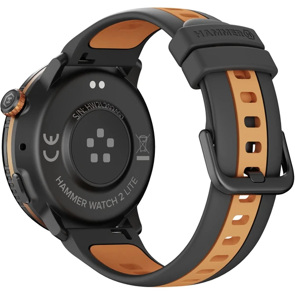 myPhone Hammer Watch 2 lite múdre hodinky oranžovo-čierne - Inteligentné hodinky - Obrázok M3XF000N01