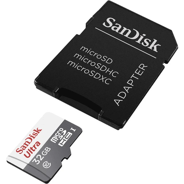 SanDisk Ultra microSDHC 32GB + SD adaptér - Pamäťové karty - Obrázok M432000P01