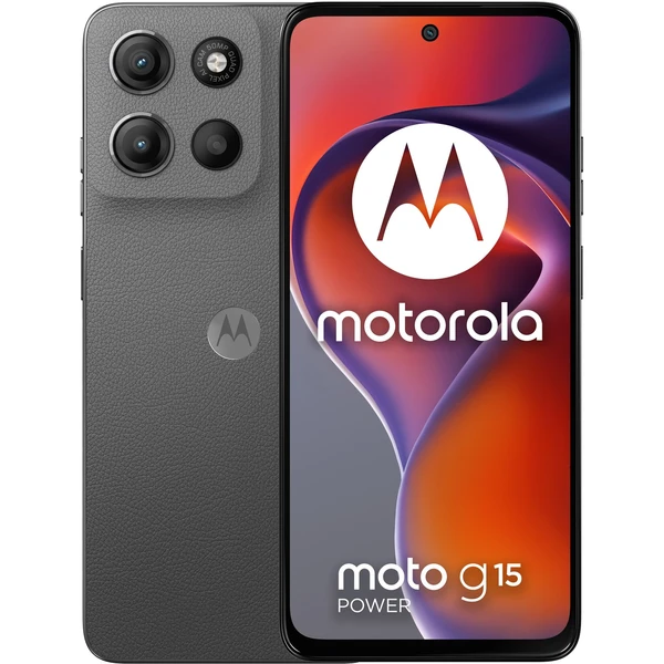 Motorola Moto G15 Power 8GB/256GB sivá - Mobilné telefóny - Obrázok M45B000K01