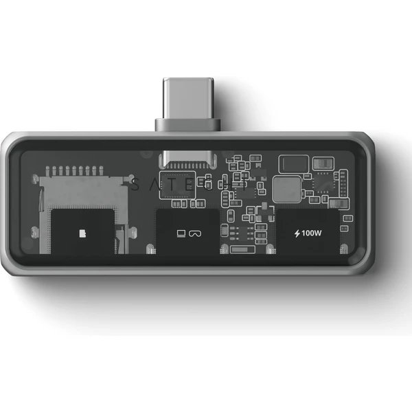 Satechi Mobile XR Hub s duálnym USB-C a microSD vesmírne šedý - USB huby - Obrázok M4BF000O01