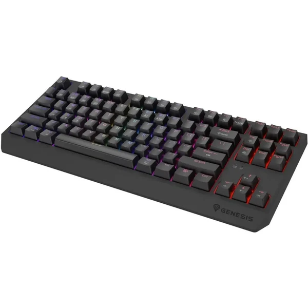 Genesis THOR 230 TKL RGB bezdrôtová mechanická klávesnica čierna Outemu Silent Lemon - Klávesnice - Obrázok M4I5000O01