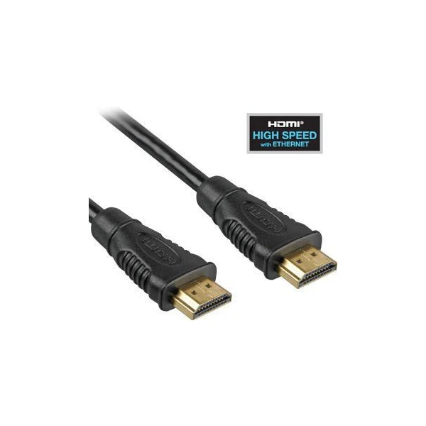 PremiumCord HDMI 1.4/HDMI 1.4 kábel s ethernetom 4K 1,5m čierny - Káble a redukcie - Hlavný obrázok