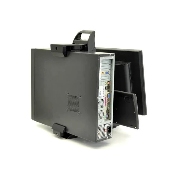 Ergotron NEO-FLEX ALL-IN-ONE stolný držiak pre 1 monitor a miniPC/EET 24" - Držiaky pre obrazovky - Obrázok M4MB100501