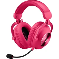 Logitech PRO X 2 Lightspeed bezdrôtové herné slúchadlá ružová - Slúchadlá