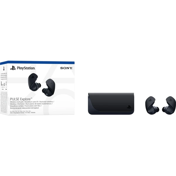 PlayStation Earbuds Pulse Explore bezdrôtové slúchadlá Midnight black - Slúchadlá - Obrázok M53D000L01