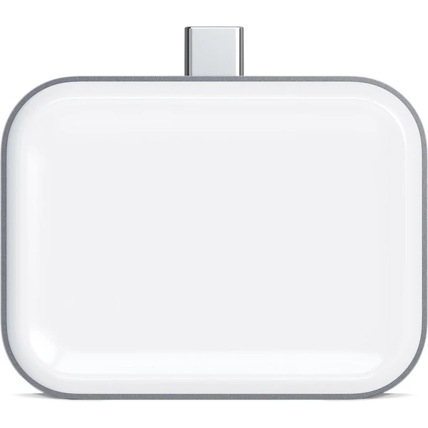Satechi USB-C Wireless Charging Dock AirPods (5W) vesmírne šedý - Nabíjačky - Hlavný obrázok