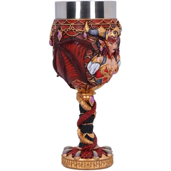 Pohár Nemesis Now World of Warcraft - Alexstrasza 19,5 cm - Hrnčeky - Obrázok M5BF000P01