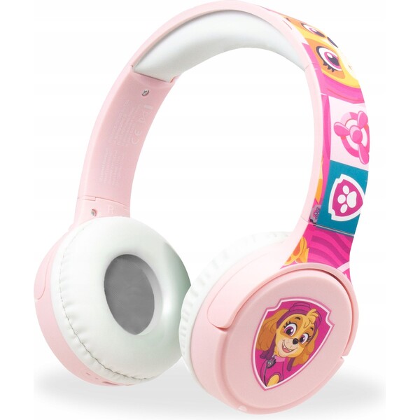 Nickelodeon Bluetooth slúchadlá Tlapková patrola ružová