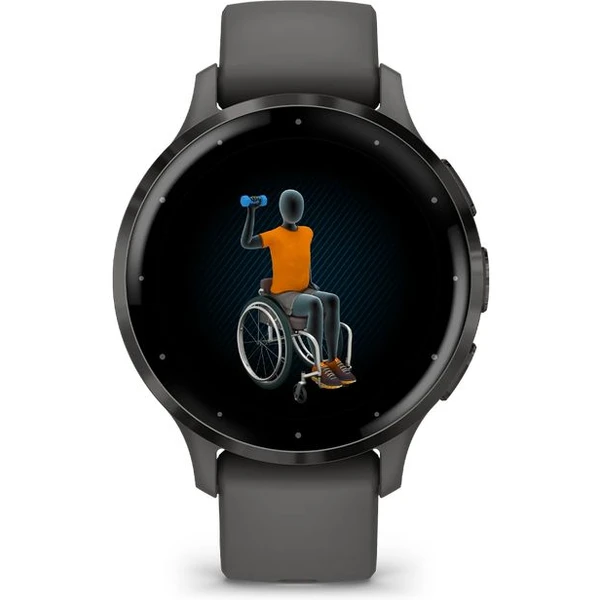 Garmin Venu 3S Slate/Gray Silicone Band (Ďalšia) - Inteligentné hodinky - Obrázok M5FA000601