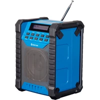 Denver WRD-60 pracovný FM/DAB+ rádio s Bluetooth modrej - Reproduktory