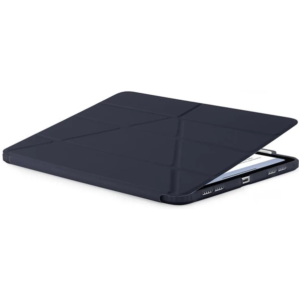 Pipetto Origami No3 Pencil puzdro iPad Pro 13" (2025) tmavo modré - Puzdra - Obrázok M5M5000J01