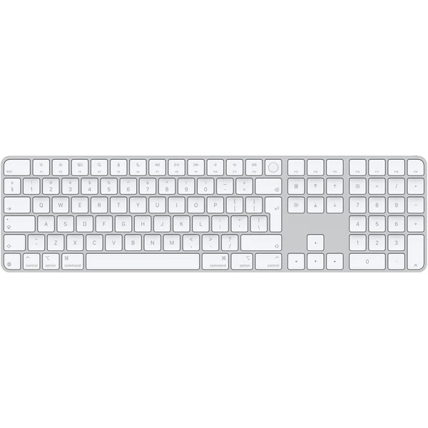 Apple Magic Keyboard s Touch ID a numerickou klávesnicou strieborná - medzinárodná angličtina - Klávesnice - Hlavný obrázok