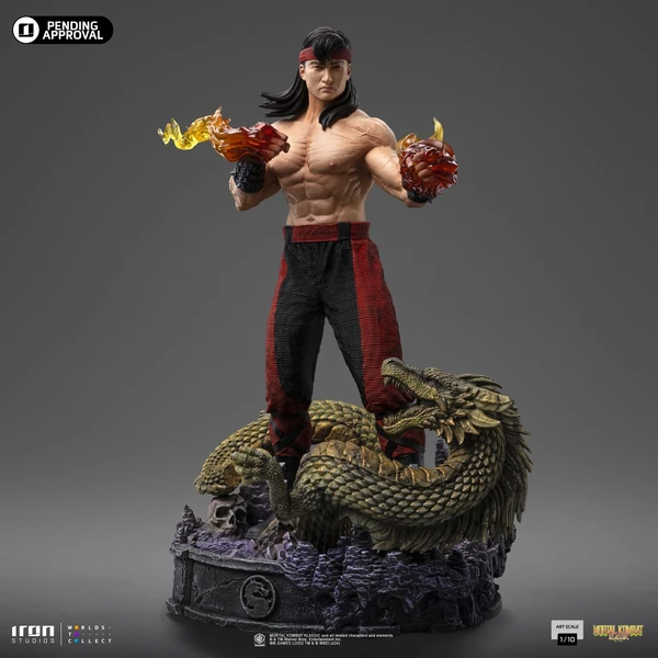 Soška Iron Studios Art Scale 1/10 Mortal Kombat - Liu Kang - Sochy a sošky - Obrázok M5YA000L01