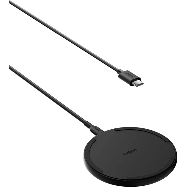 Belkin BOOST CHARGE ™ Qi 15W Bezdrôtová nabíjacia podložka čierna - Nabíjačky - Obrázok M5ZM000K01