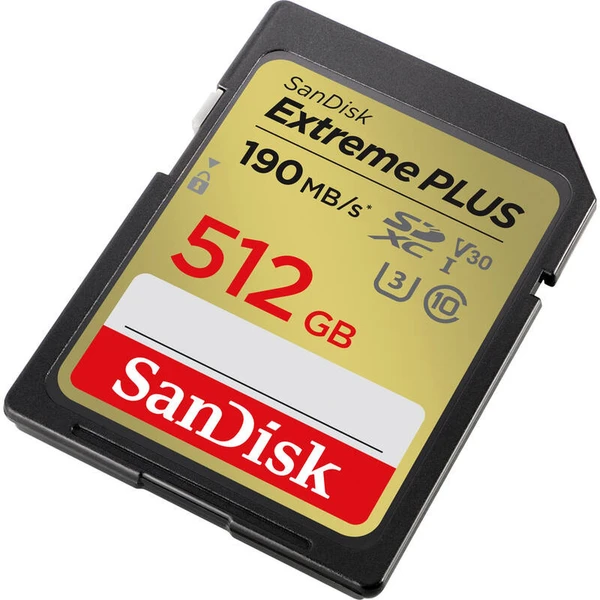 SanDisk Extreme Plus SDXC 512GB - Pamäťové karty - Obrázok M632000P01