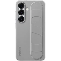 Samsung Standing Grip Case kryt s pútkom Galaxy S25 sivý - Puzdra
