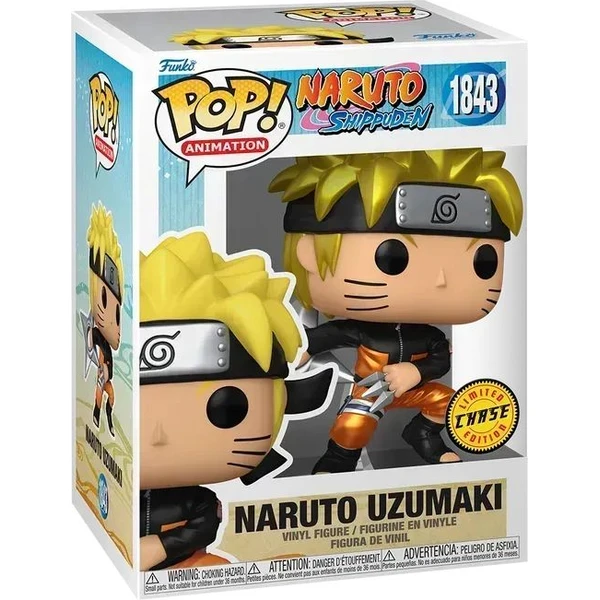 Funko POP! #1843 Animation: Naruto Shippuden - Naruto w/ Shuriken (Šanca na chase) (Metallic) - Funko POP! - Obrázok M6DE000L01