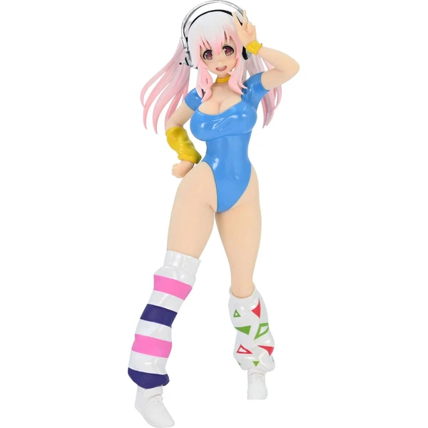 Soška Fury Super Sonico - Super Sonico Concept Outfit 80's (Blue Version) 18 cm - Sochy a sošky - Hlavný obrázok