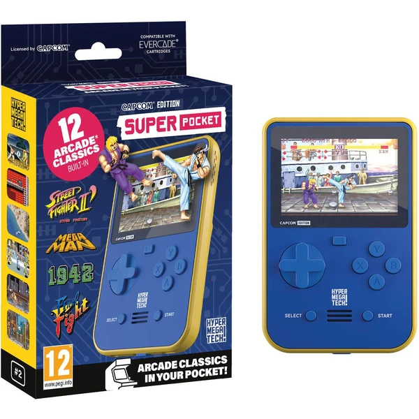 Super Pocket retro herná konzola Capcom Edition - Konzoly - Obrázok M6Z4000701