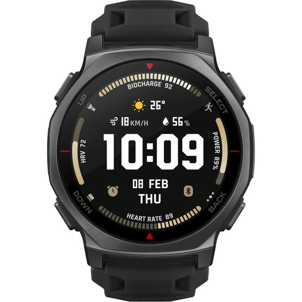 Amazfit T-Rex 3 Pro 44mm chytré hodinky čierne - Inteligentné hodinky - Obrázok M71M000K01