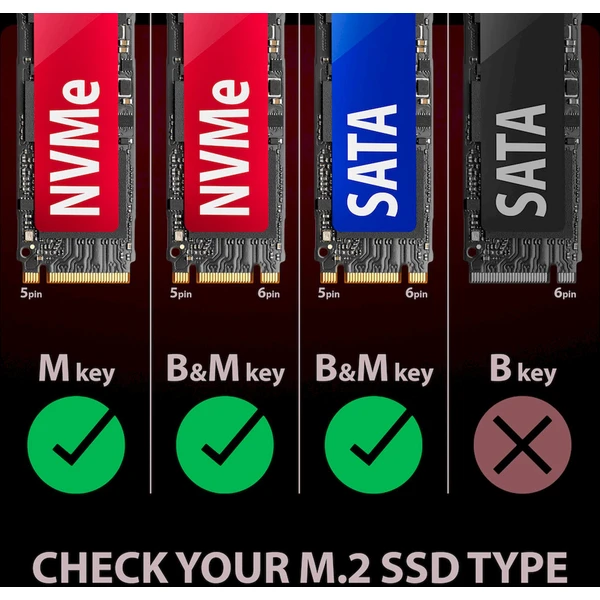 AXAGON EEM2-GAM externý SSD disk čierny - Externé boxy - Obrázok M74D000L01